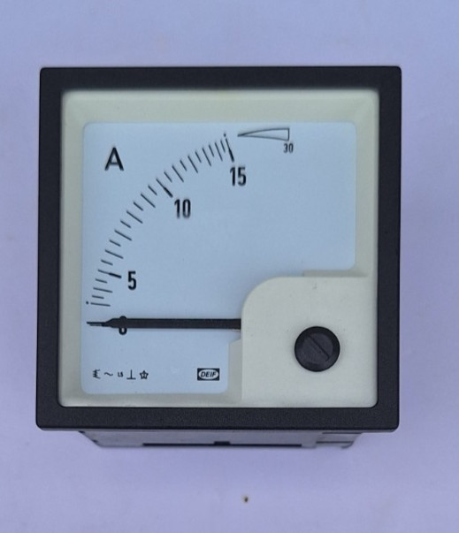 DEIF EQ 72 AMPERE METER (0-15A)