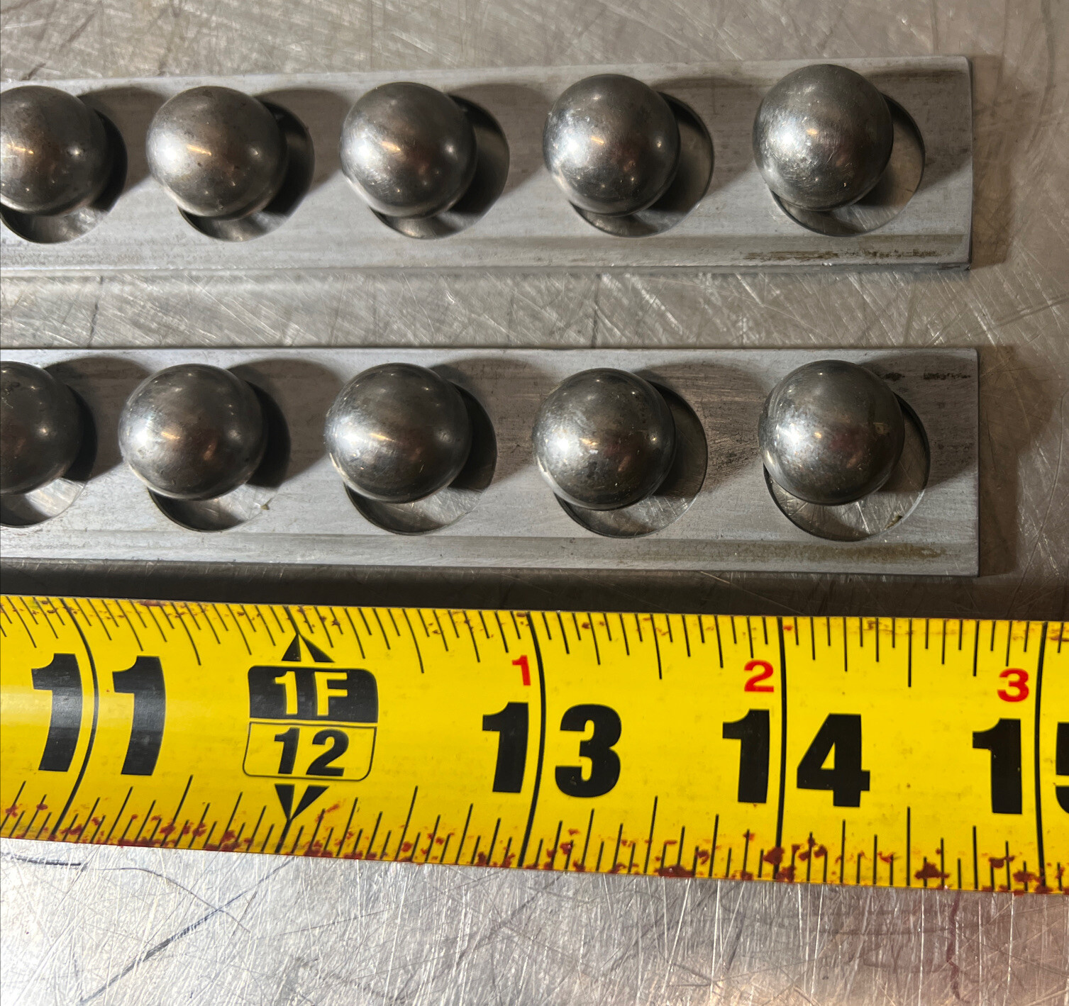 Optical Comparator Table Rails. Unknown To What Make Or Model. See Pictures