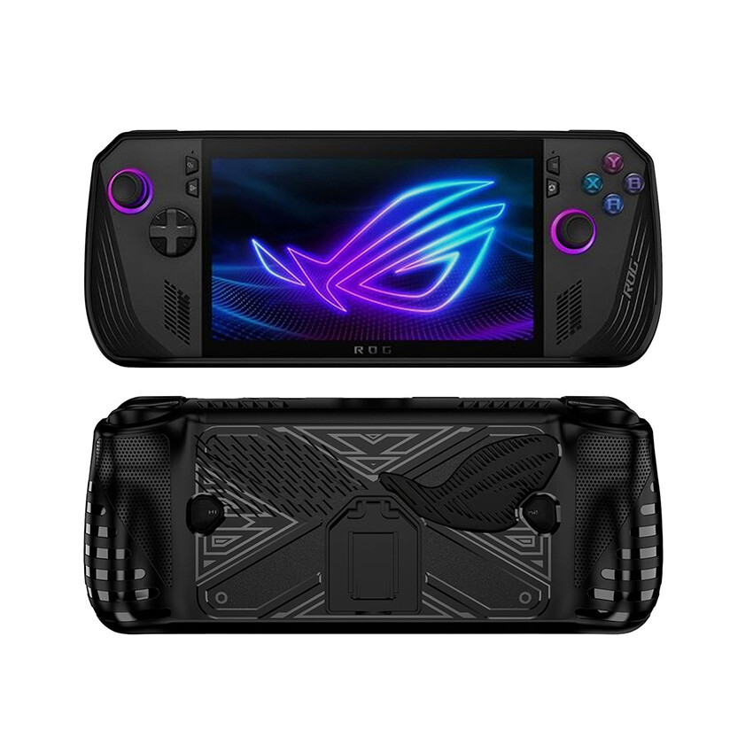 TPU Soft Protective screen Case with Stand for ASUS ROG ALLY X Gaming Console