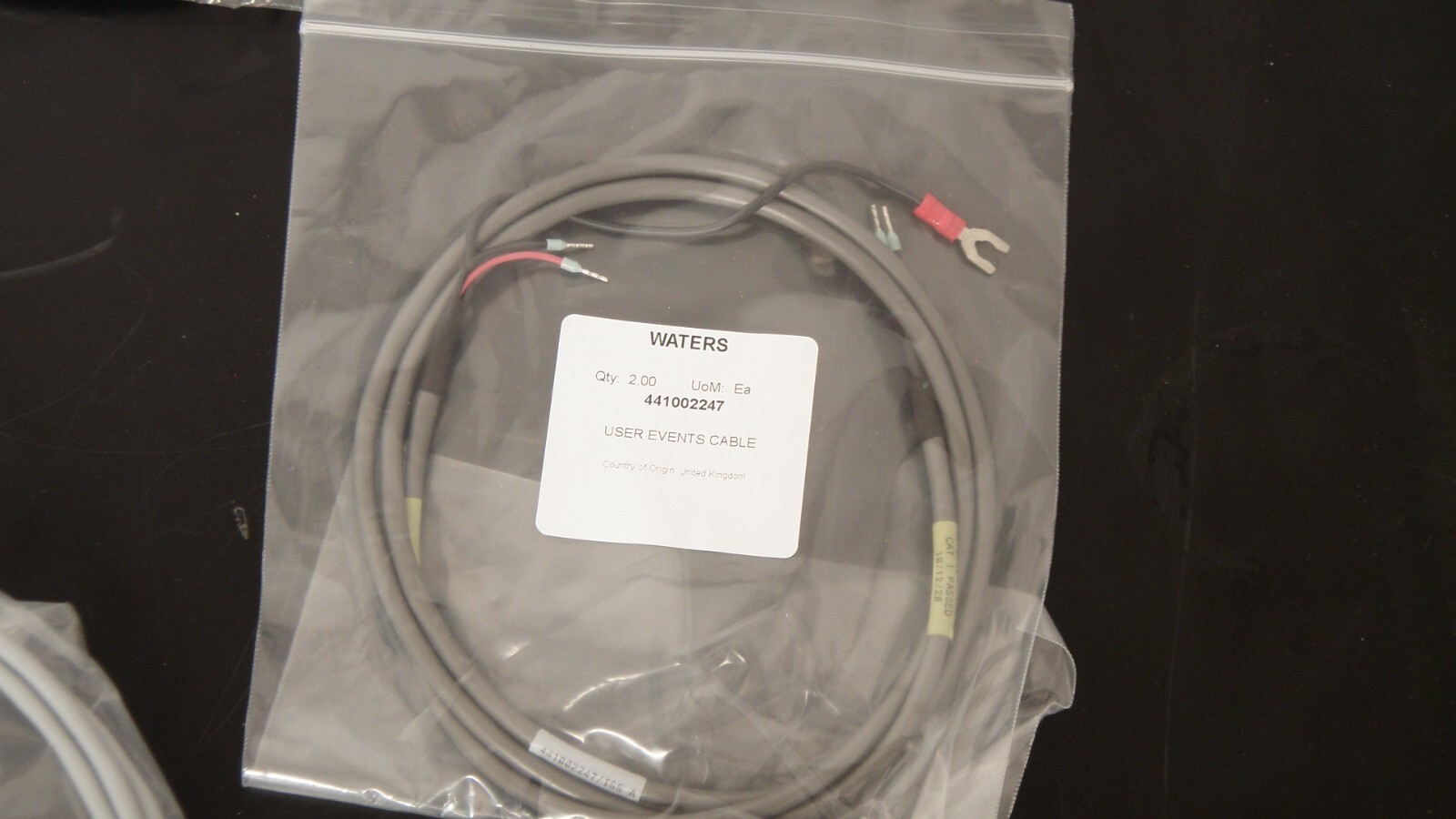Waters Assorted Event Cables, Quantity: 5