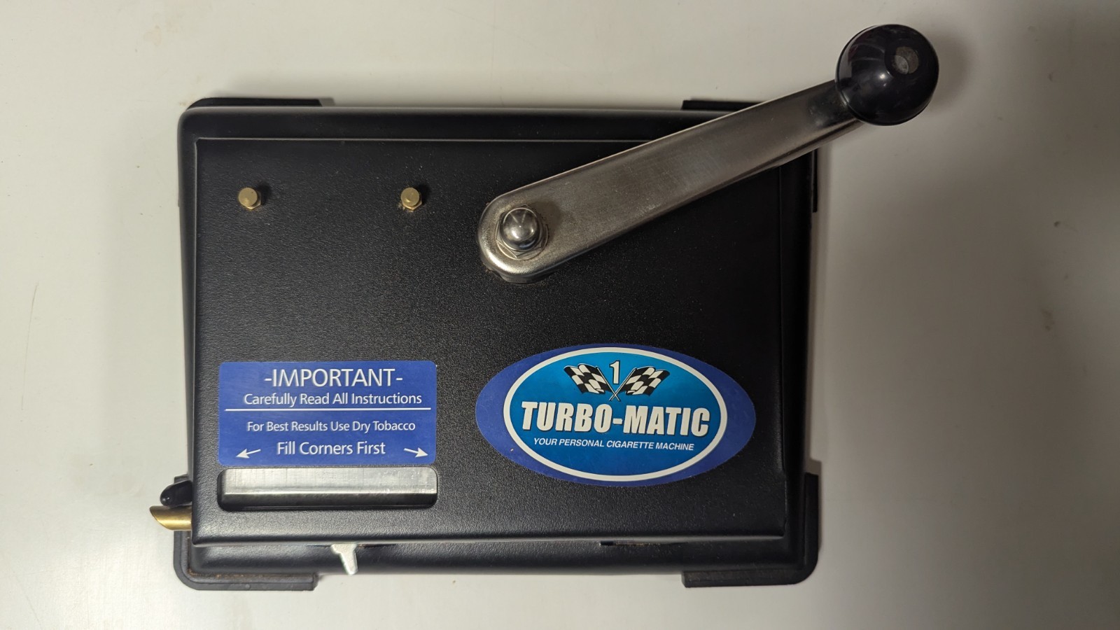 TURBO-MATIC CIGARETTE INJECTOR MACHINE