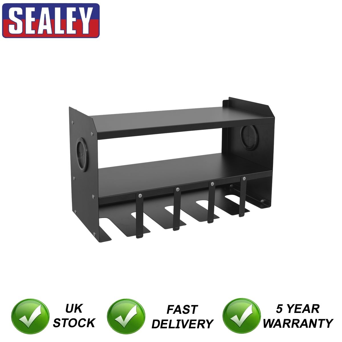 Sealey Power Tool Storage Rack 5 Bay PTSR5