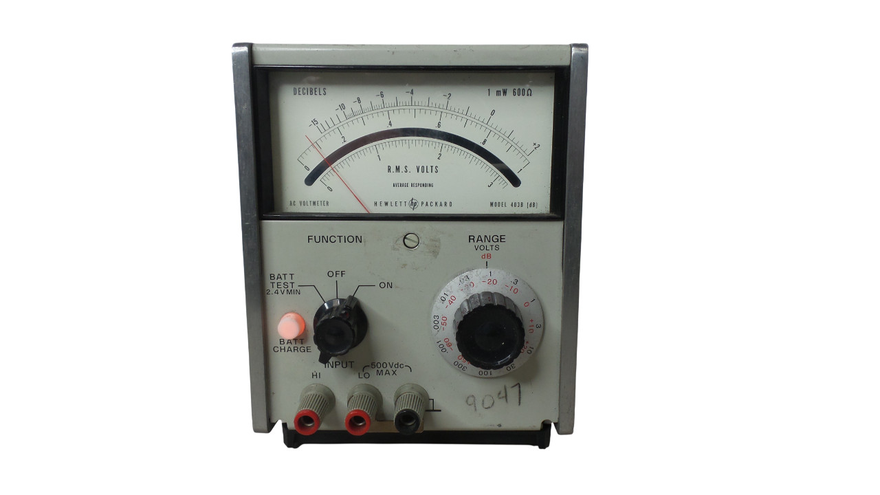 HP Model 403B R.M.S. AC Voltmeter - Free Shipping