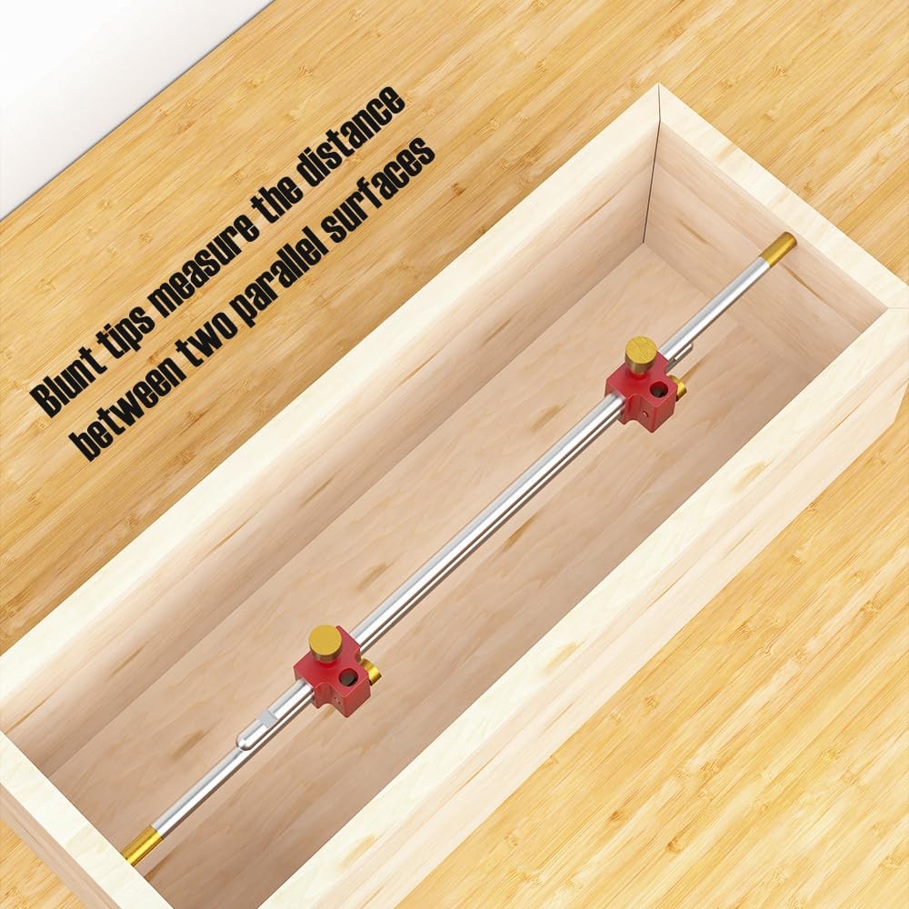 Versatile Modular Bar Gauge System Woodworking Tool Set Inside Outside