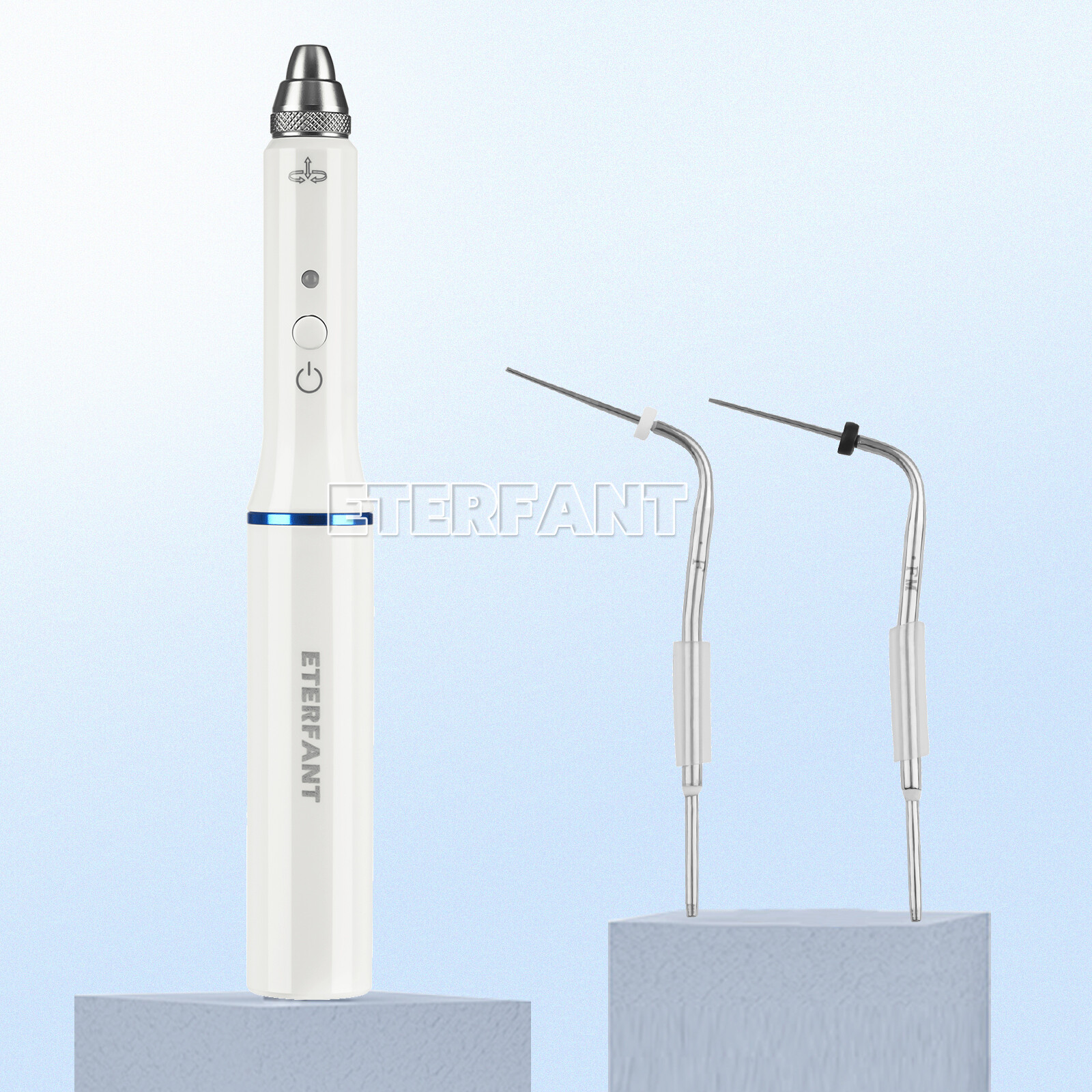 ETERFANT Dental Gutta Percha Obturation System Endo Heated Pen+2xTips white