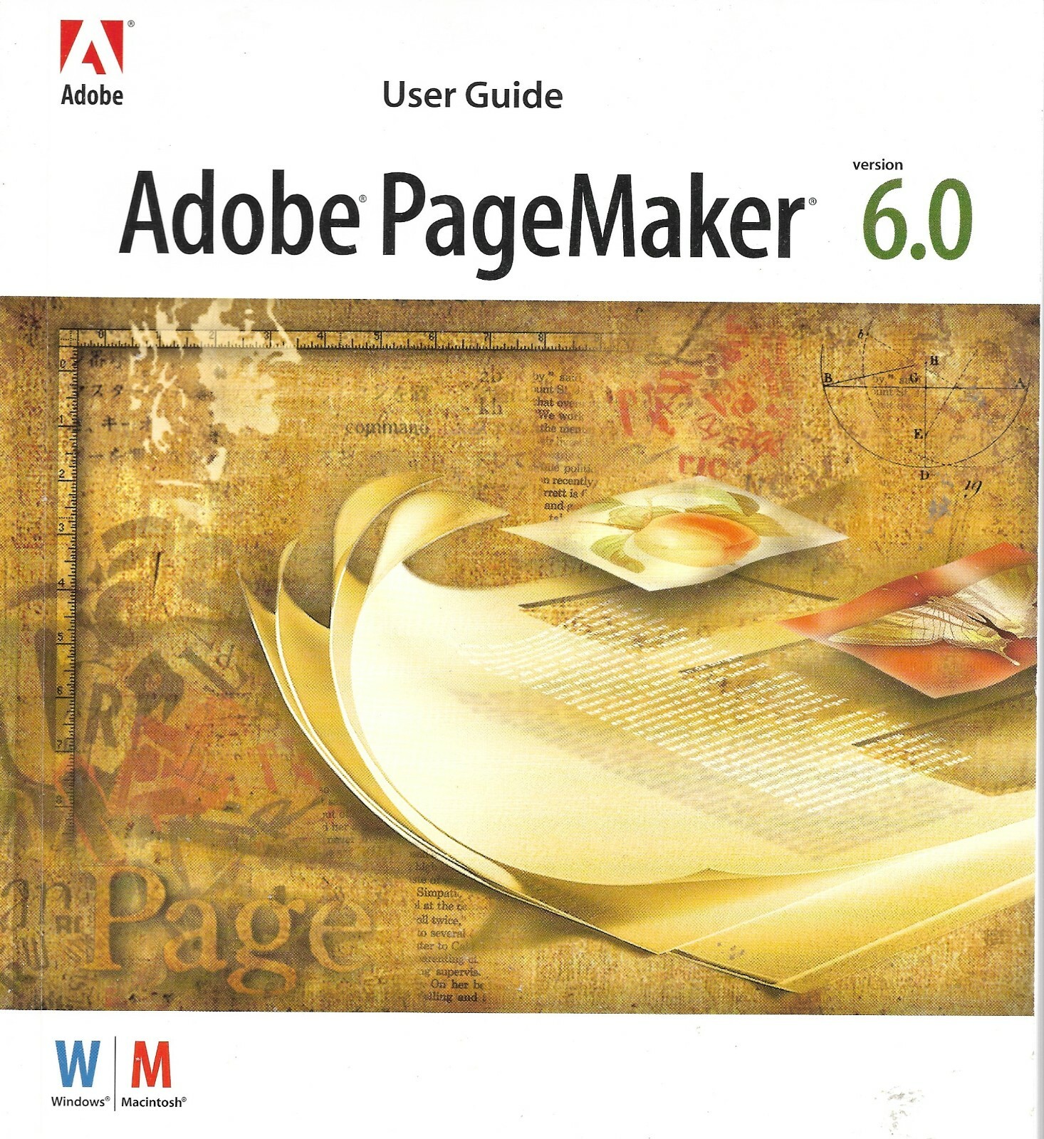 Adobe Pagemaker 6 User Guide Book Computer Read Description Vintage
