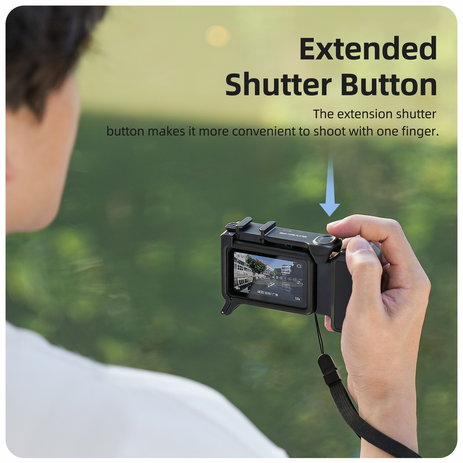 US Handheld Case Protective Cover Hand Grip For DJI OSMO ACTION 5 Pro/4/3 Camera