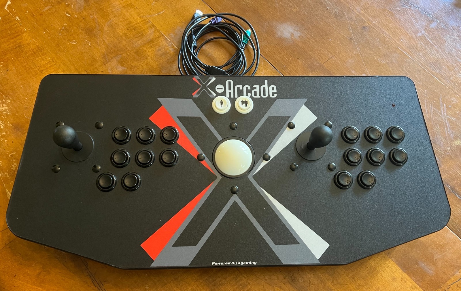 X-Arcade Tankstick With Trackball  MAME JAMMA Controller