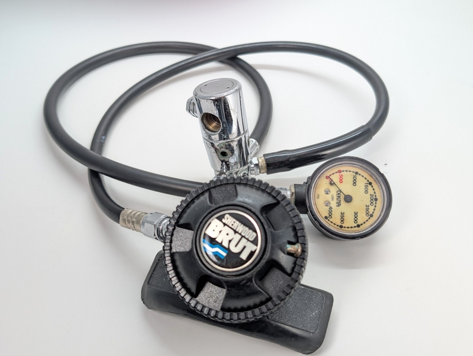 Sherwood Brut Regulator Console and Gauges Scuba