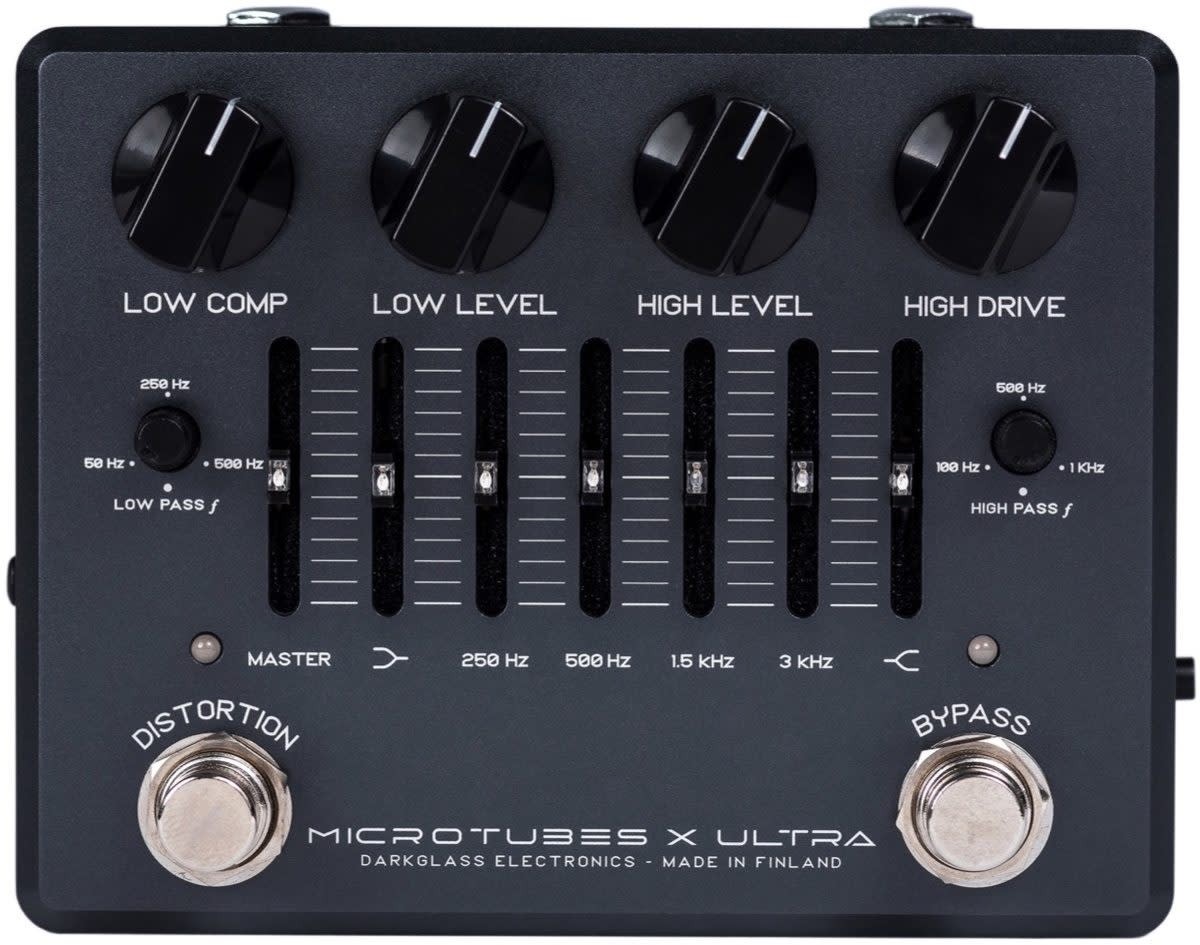Darkglass Microtubes X Ultra Preamp/Distortion/DI Bass Effects Pedal