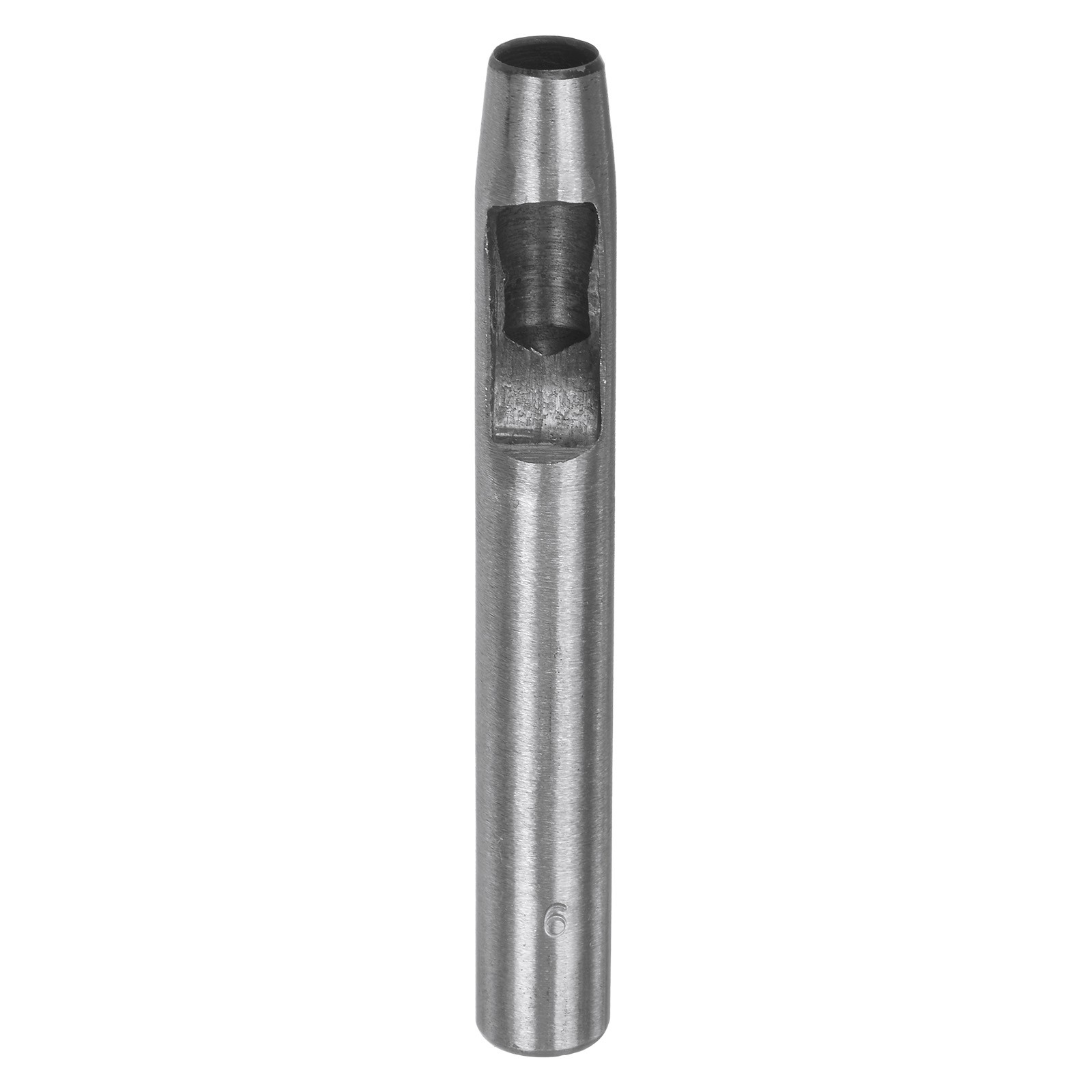 Hollow Punch Tool 9mm Round Hole Punch Carbon Steel for Belt Leather