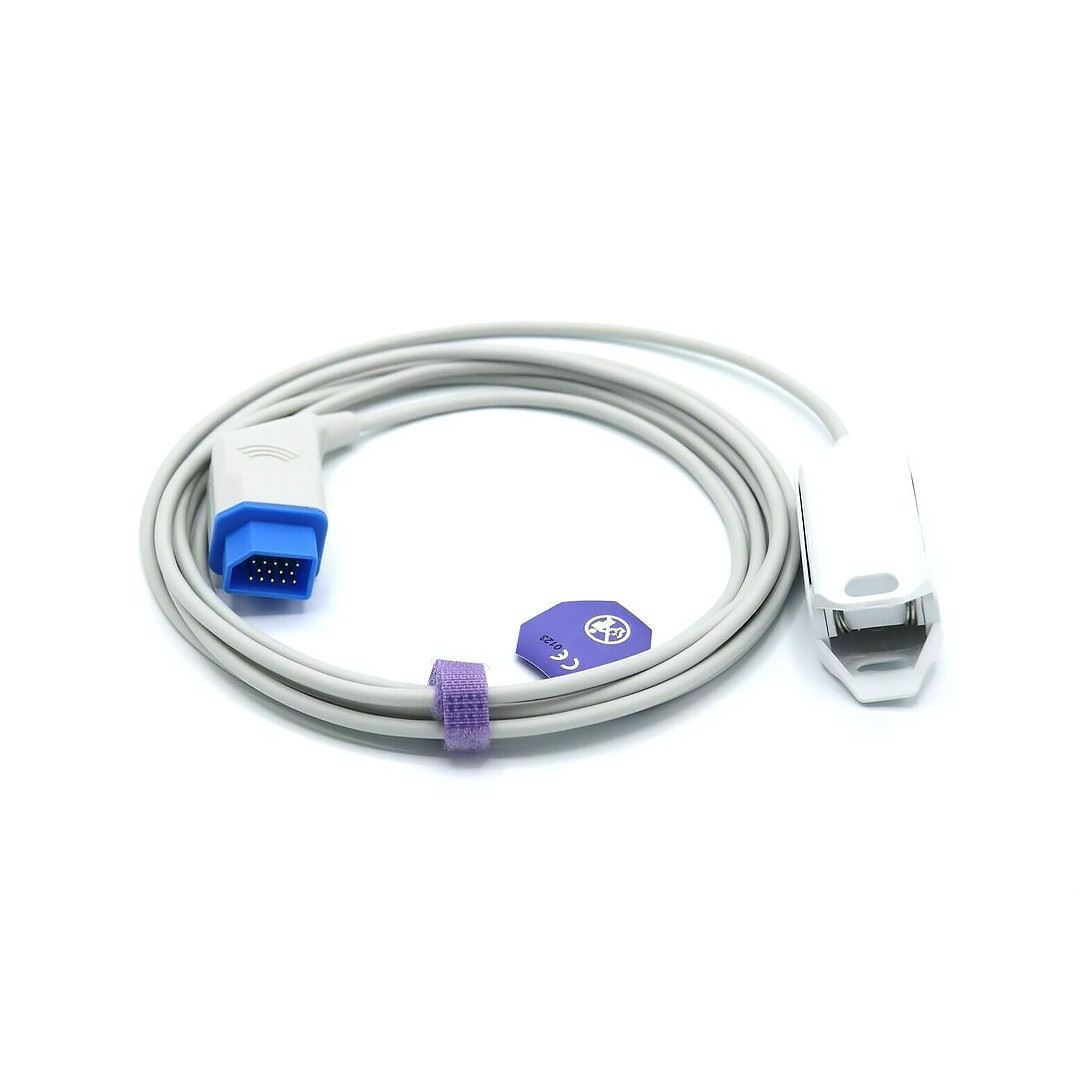 Nihon Kohden Compatible Accessories Kit Bundle - Cuff, Hose, SpO2, ECG