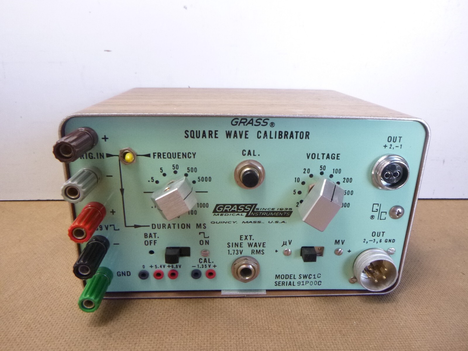 Grass Square Wave Calibrator SWC-1C SWC1C