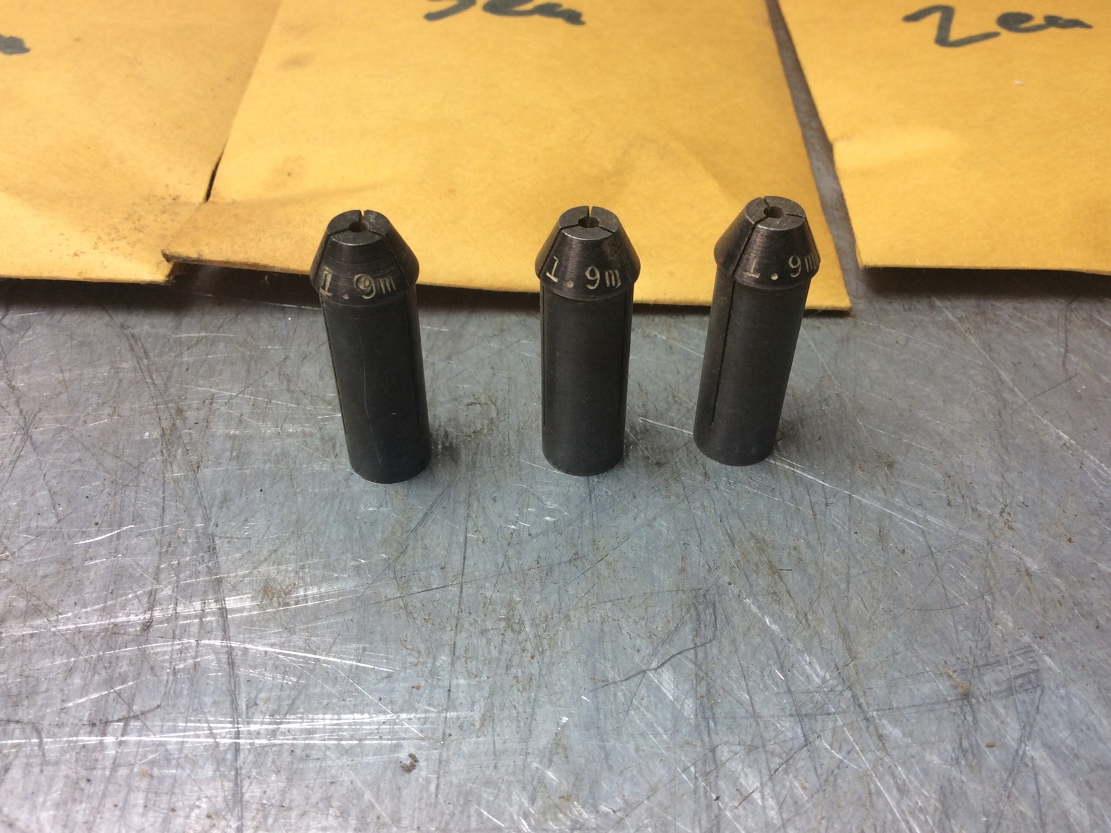 Black Diamond Drill Bit Sharpener Grinder 3/8” OD Collets Metric $7ea