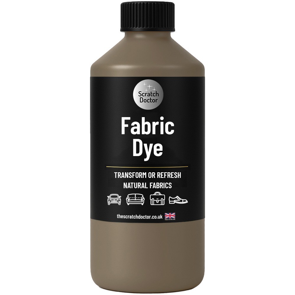 Beige Fabric Paint/Dye. For clothes, upholstery, furniture, car seats and more.