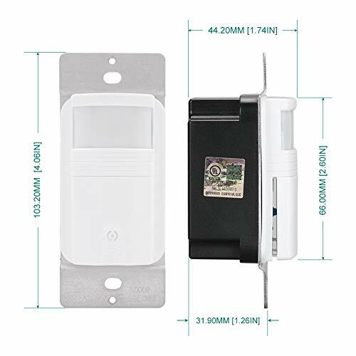 Pack Of 10 3 Way Motion Sensor Light Switch Multidual Pir Occupancy Sensor