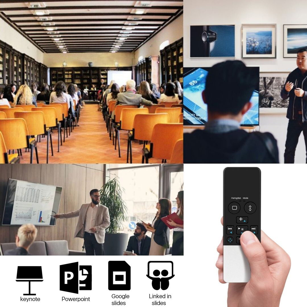 Bluetooth Media Remote Control for iPhone iPad Android PC, iPad Macbook Pro Air