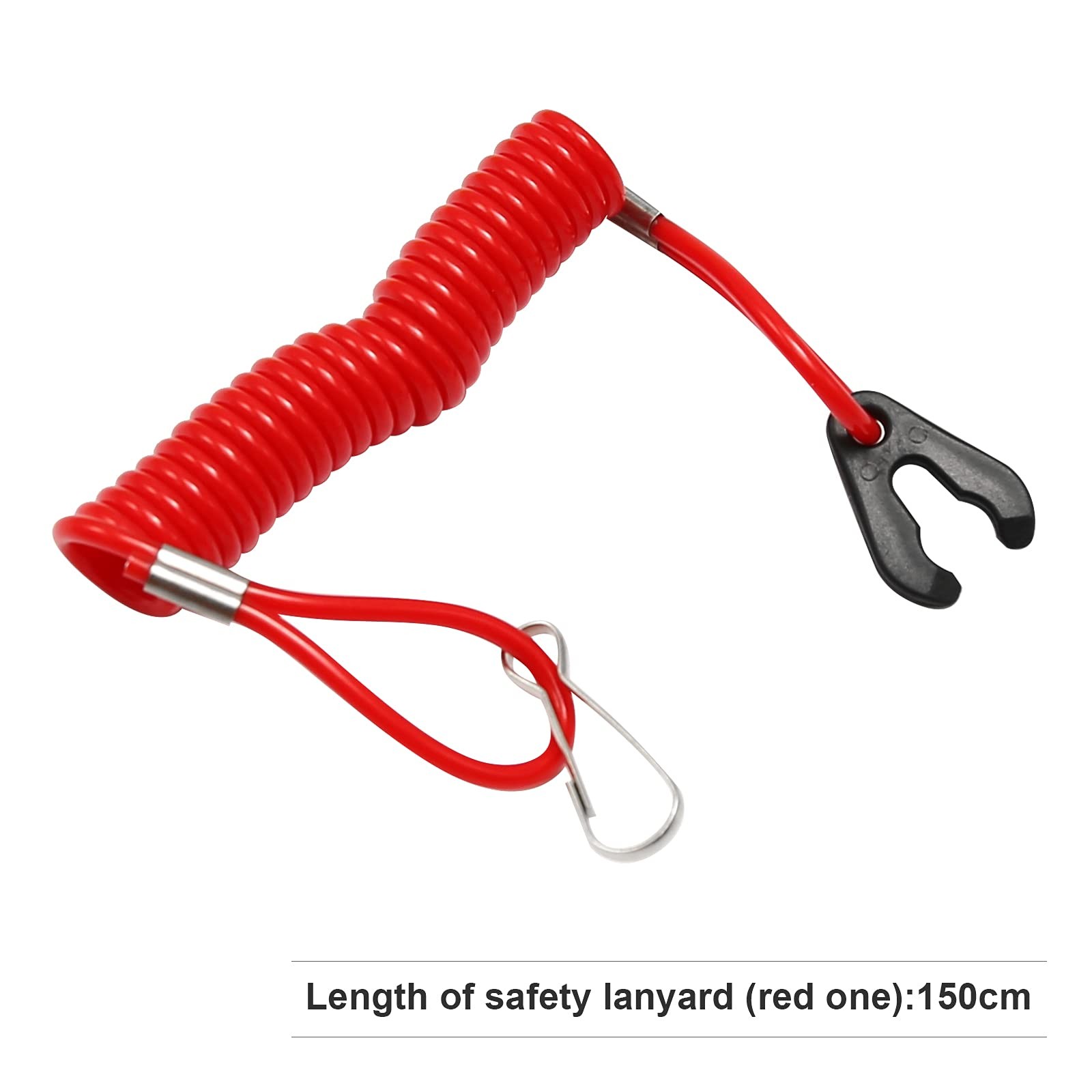 Boat Motor Kill Stop Switch, Handlebar Start Stop Kill Switch Box Aassy & Red