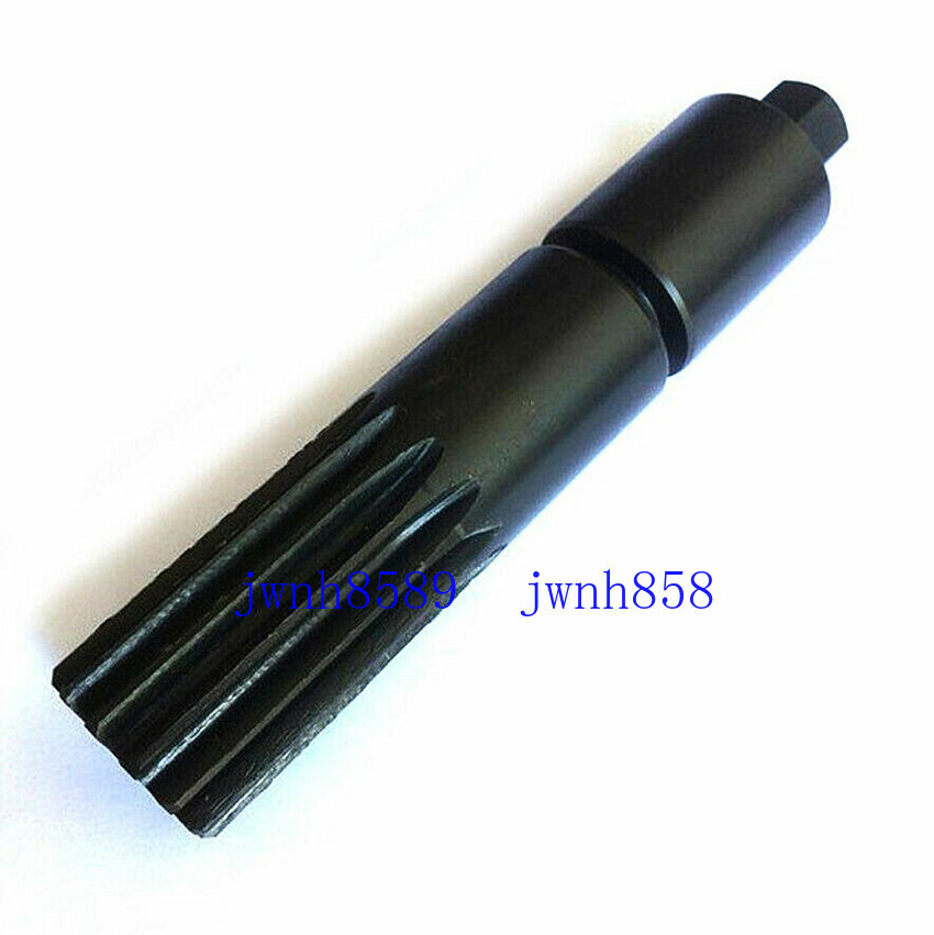 Bridgeport Milling Machine Ram Pinion C120 Slid Spline Axis Mill Gear Shaft Part