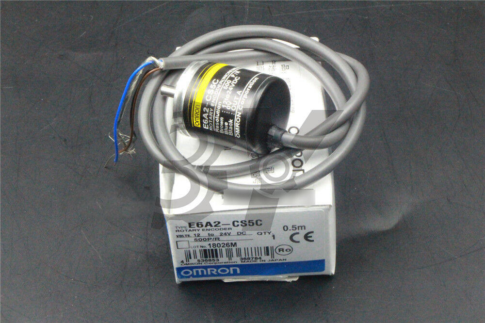 1PC OMRON E6A2CS5C E6A2-CS5C 500P/R Rotary Encoder New