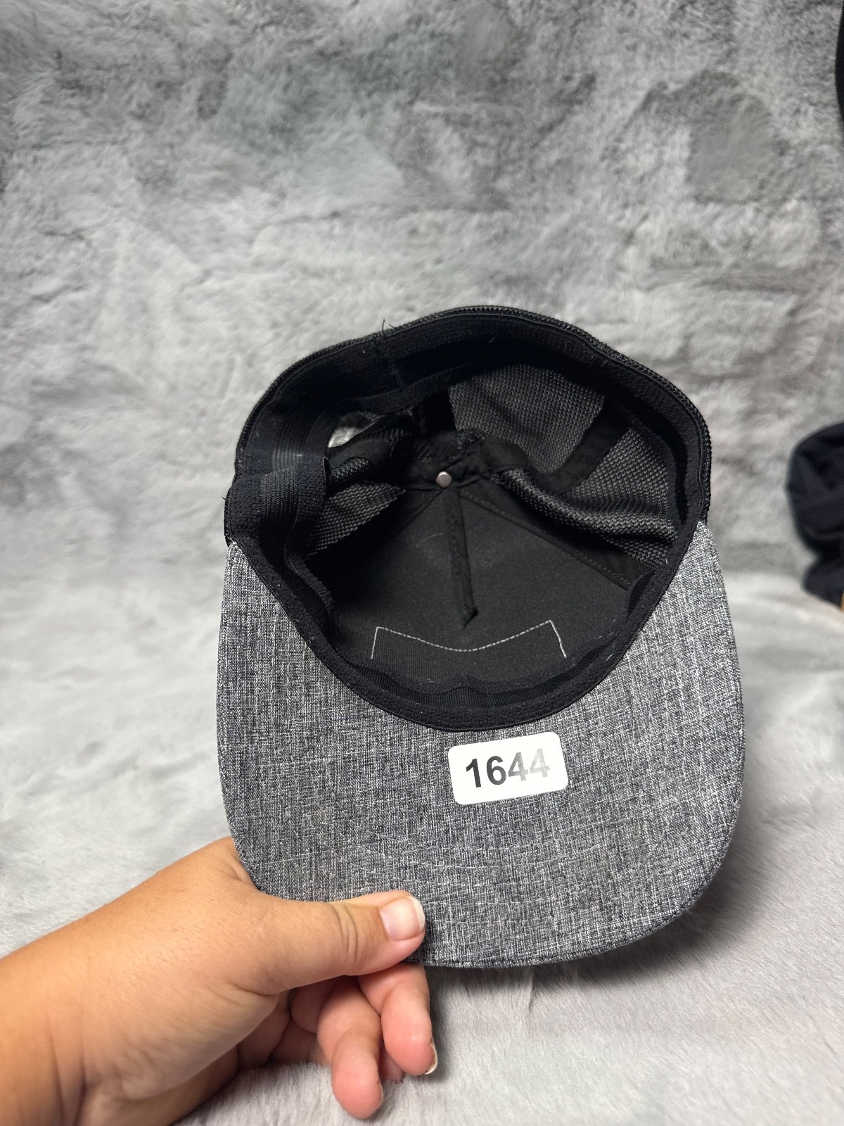 Walter Hagan Hat Cap Medium Large Gray American Flag Golf Golfer Embroidered
