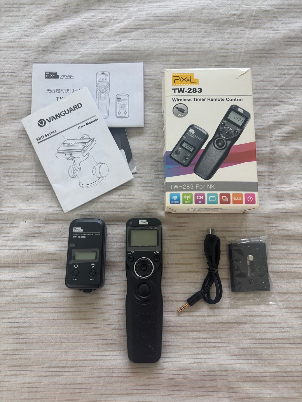 Pixel TW-283 wireless timer remote control for NIKON