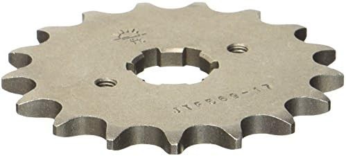 Sprockets F569.17 17T Steel Front Sprocket , Silver , 17 Tooth