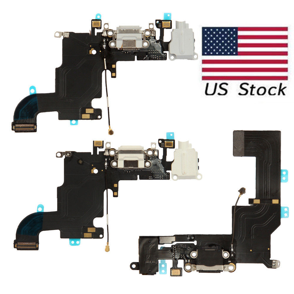 For Apple iPhone 8 / iPhone 8 Plus Charging Port Dock Mic Flex Replacement LOT