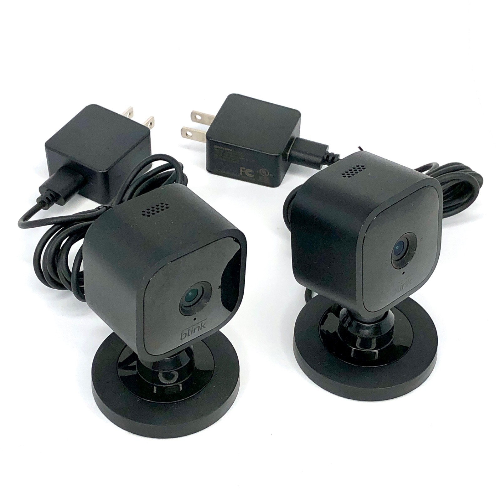 2-Pack Blink Mini Indoor Plug-in Smart Security Camera 1080 HD Motion Detection