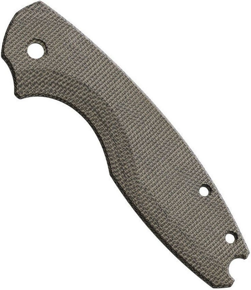 Flytanium Pilar 3 Handle Scale Micarta Canvas For Customizing Knife - FLY-1174GC