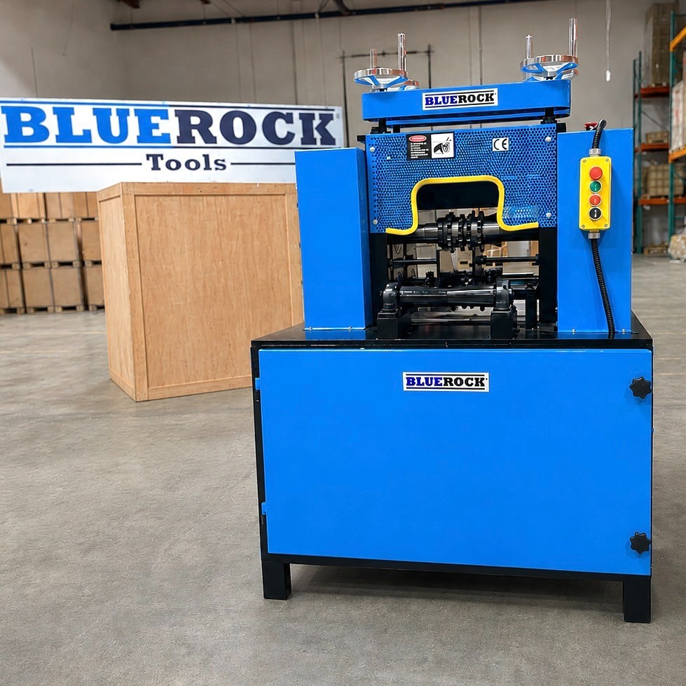 BLUEROCK® WS700 Extra Large Industrial Wire Stripping Machine  7" Cable Capacity