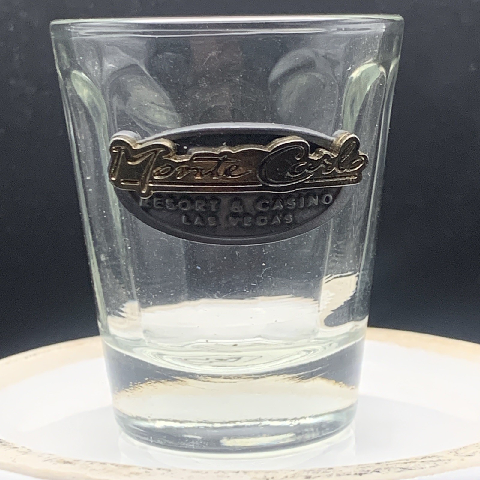 Pre Owned Monte Carlo Resort Casino Las Vegas Shot Glass Shotglass