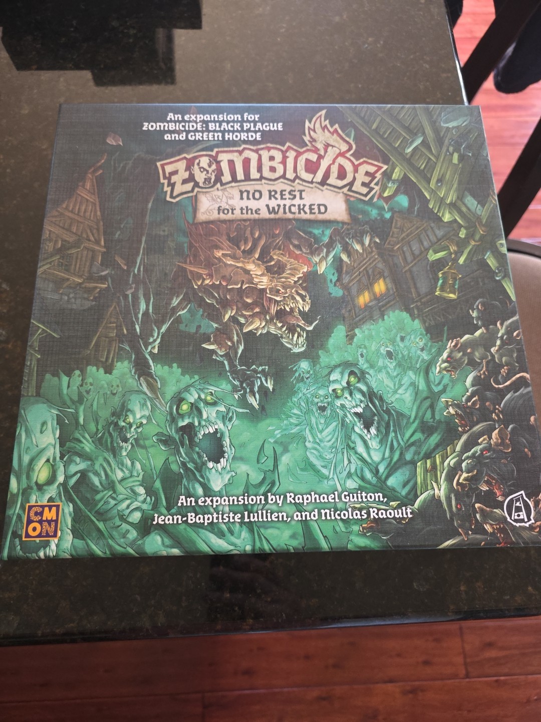 Zombicide: Green Horde - No Rest for the Wicked - Painted Rats & 100% Complete!