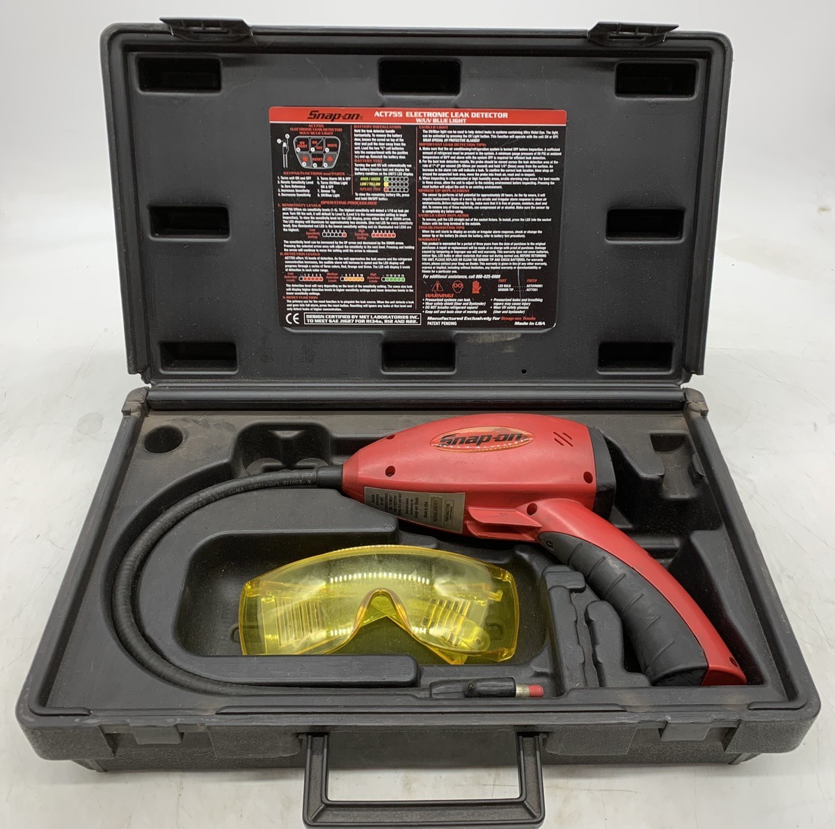 Snap-On ACT755 Refrigerant Leak Detector Hand Tools (GAL157827)
