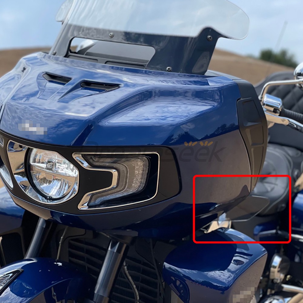 Side Wind Air Deflector Fairing Spoiler for Indian Challenger Limited 2020+ ABS