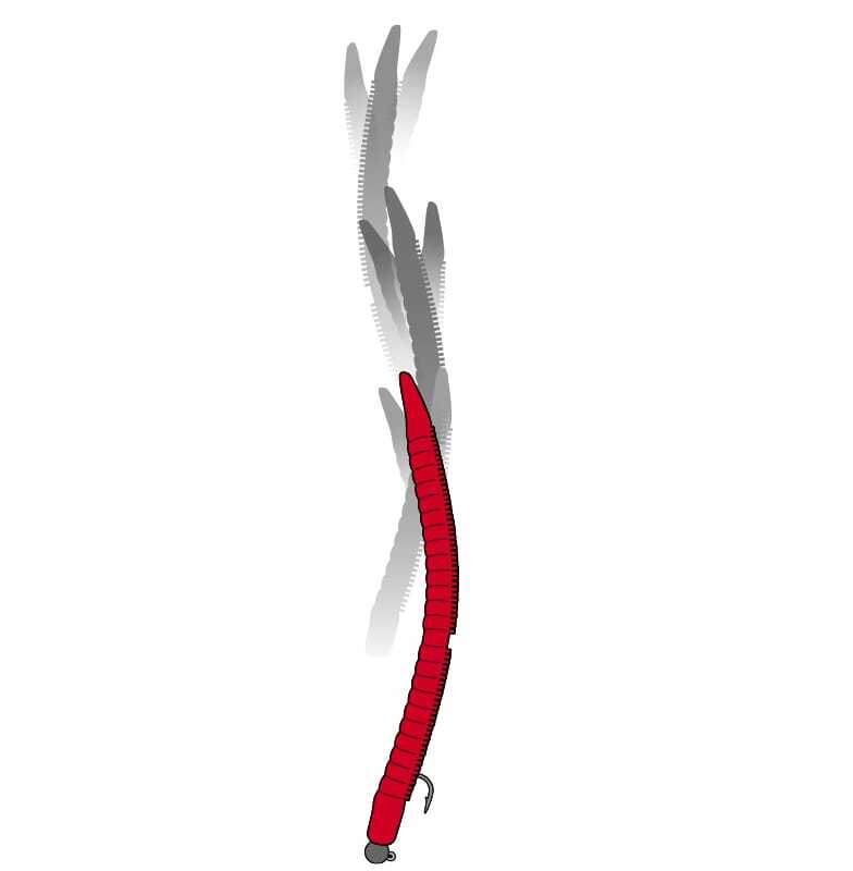 Deps Kincoo Air Worm 13" - Choose Color