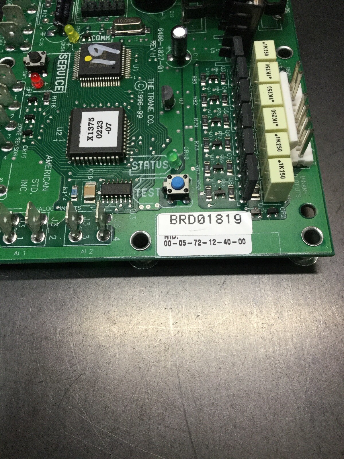 NEW, SERVICE FIRST, TRANE, BRD01819, THERMOSTAT MODULE. (23K-1)