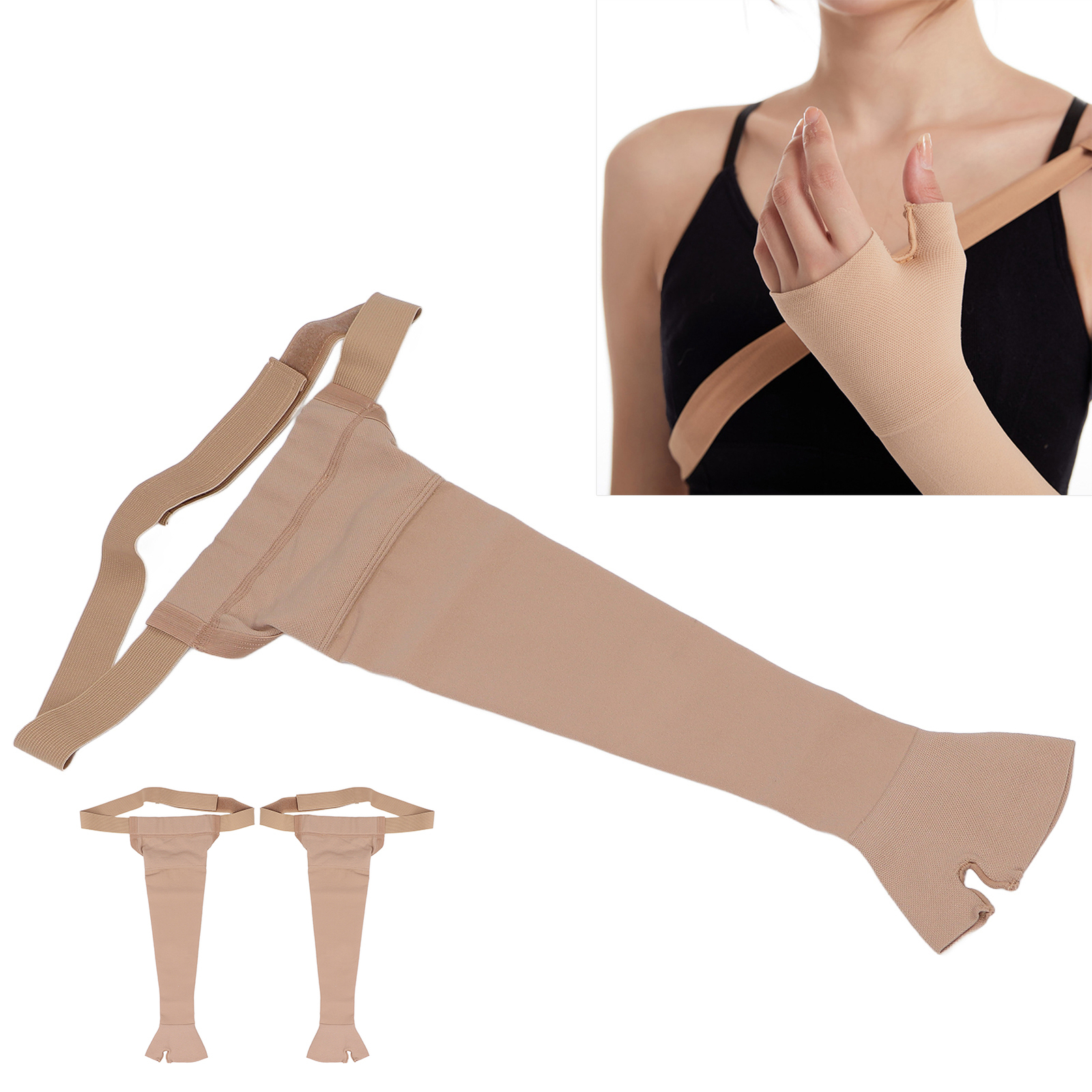 Elast Post Mastectomy Lymphedema Compression Arm Sleeve