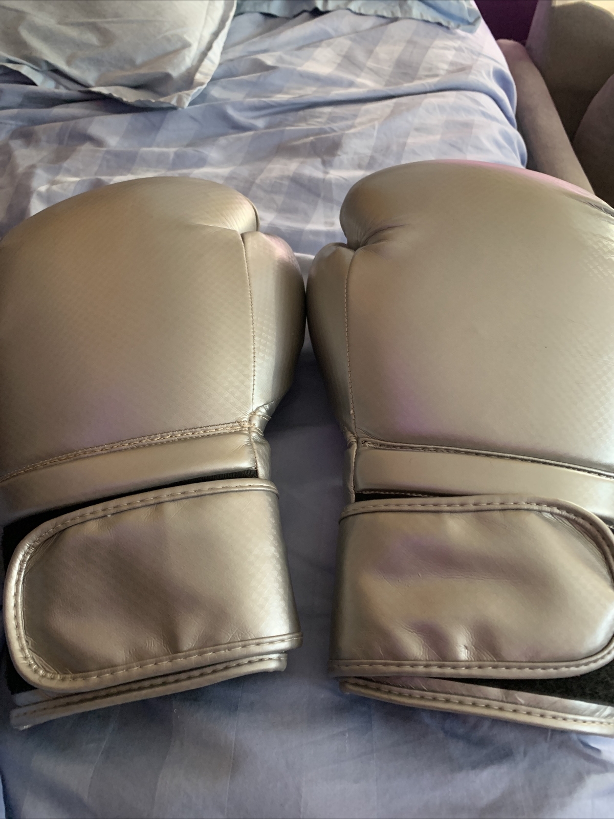 Metallic Boxing Gloves - MMA Muay Thai Training & Fight