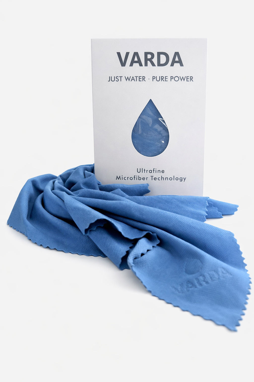 3 PACK - VARDA JUST WATER-premium cleaning cloth. Just Water. Zero chemicals.
