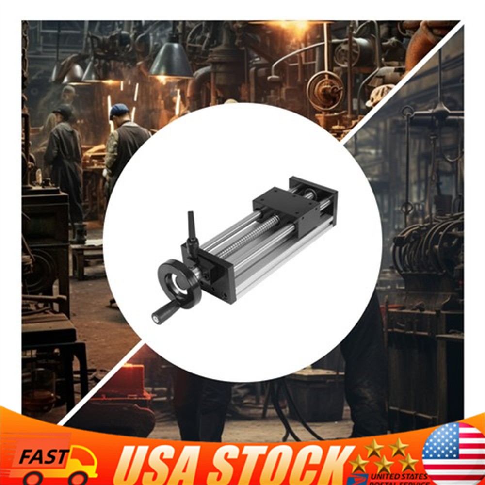 Dual Optical Axis Manual Sliding Table Linear Rail Guide Guide Slide Table