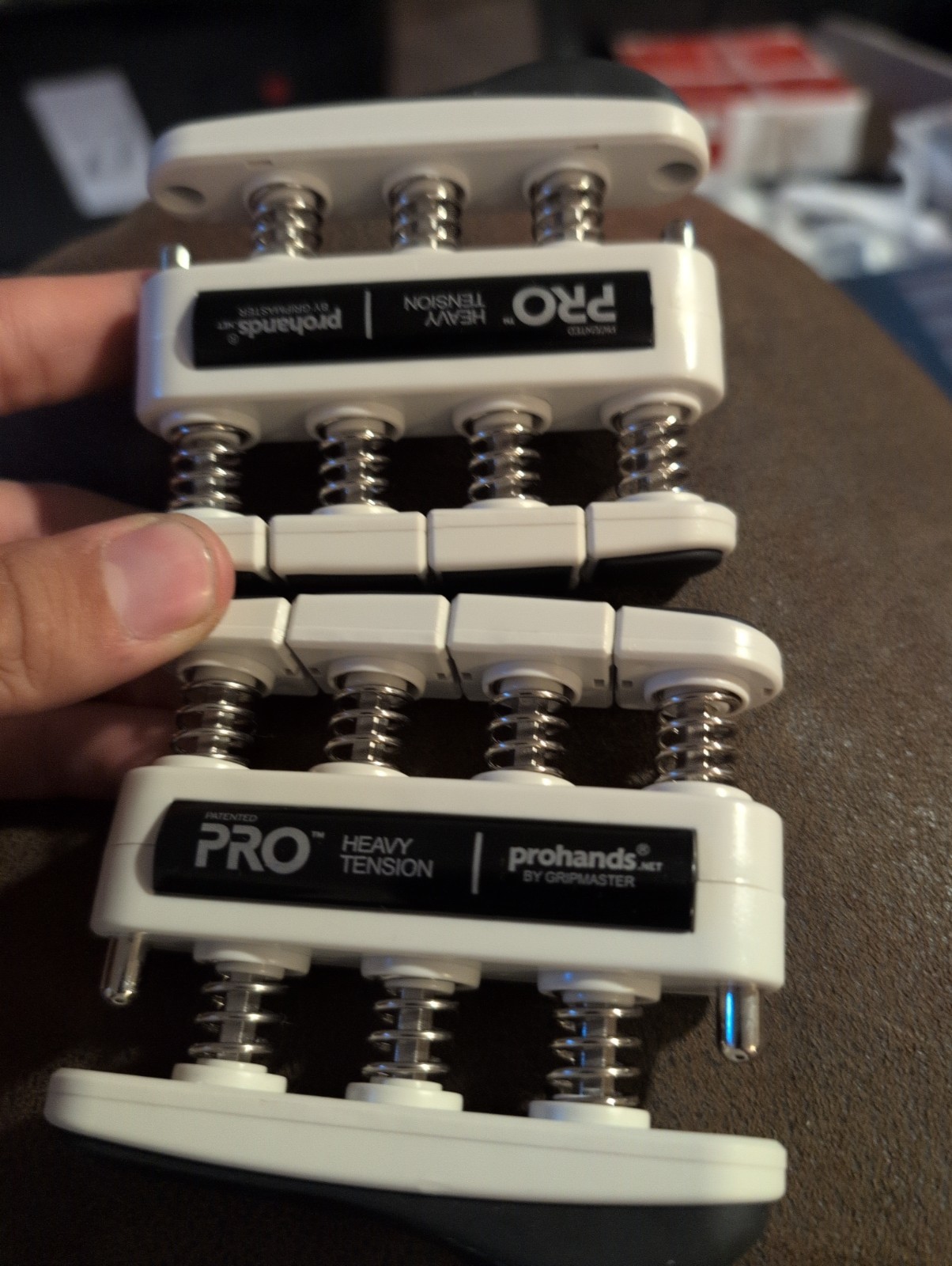 Gripmaster Pro Hand and Finger Exerciser - Heavy Tension Used