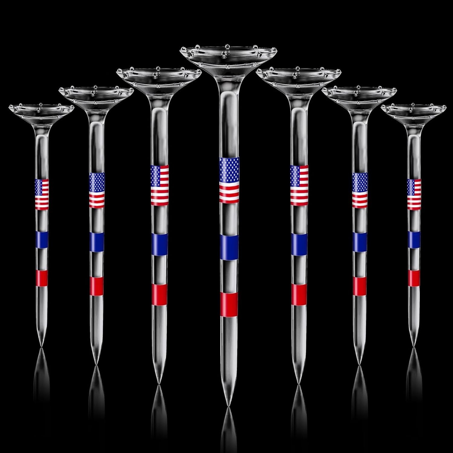 Golf Tees Plastic, Unbreakable Golf Tee 3 1/4" Pack of 50/80 with Big Cup & 8...