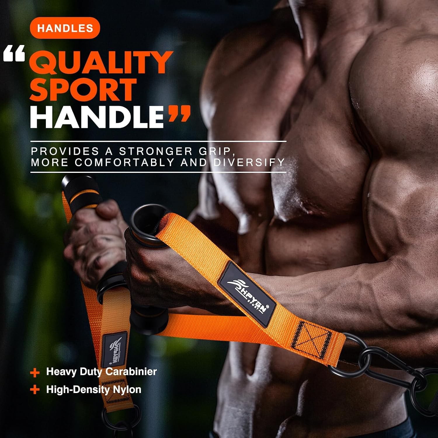 HPYGN Multicolor Fitness Exercise Replacement Handle
