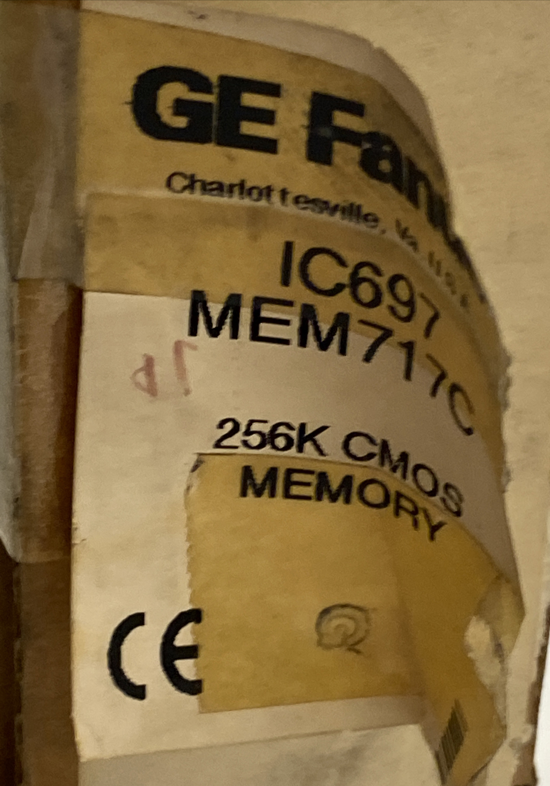 GE FANUC,IC697MEM717,MEMORY BOARD NEW