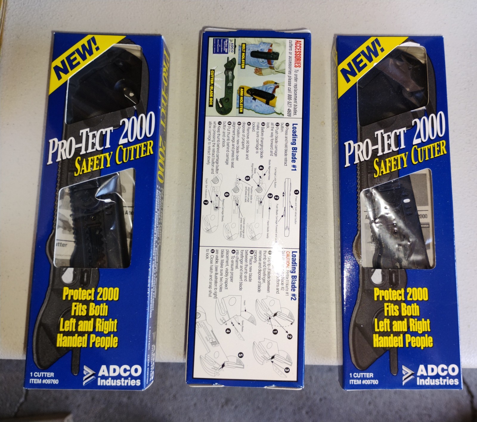 (3) Pro-Tect 2000 Safe Cutters