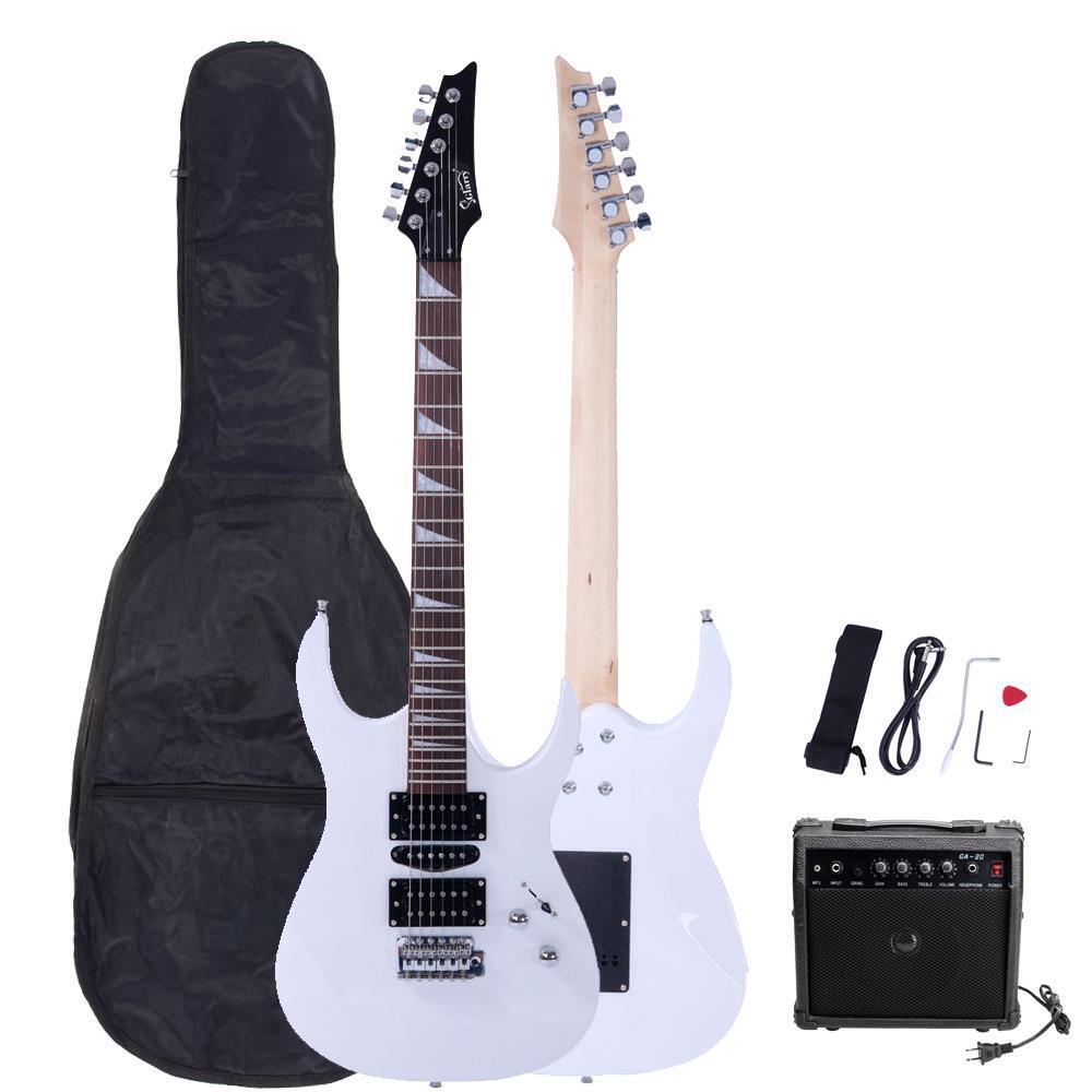 Glarry 170 Style Electric Guitar for Student Beginner with 20W AMP & Accessories