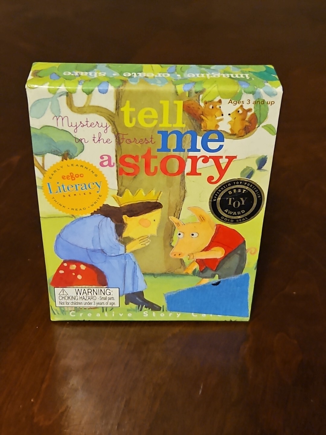 eeBoo Tell Me a Story - Mystery In The Forest  Adventures Creative Story Cards
