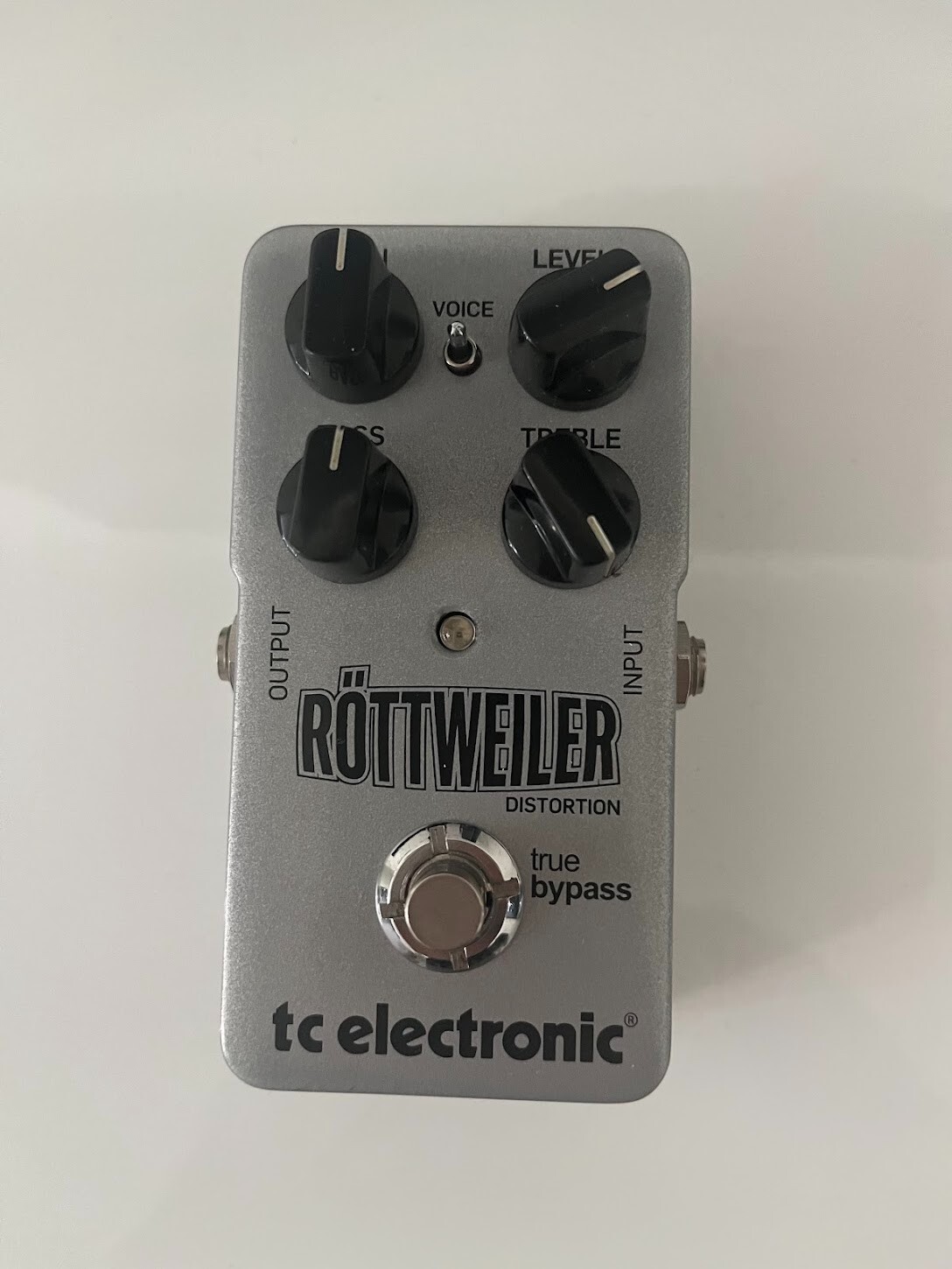 TC Electronic Rottweiler Distortion Effect Guitar Pedal Distortion Pedal