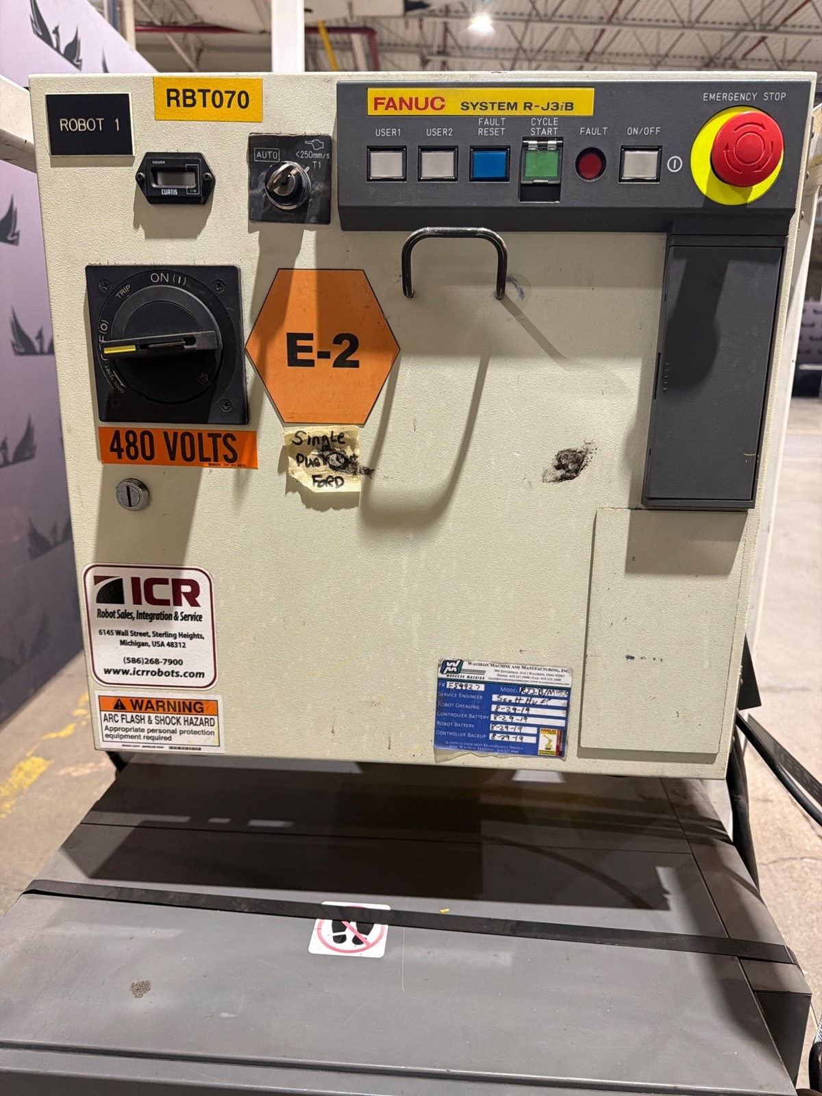 FANUC M‑16iB/20 Complete w/ R‑J3iB Controller USED